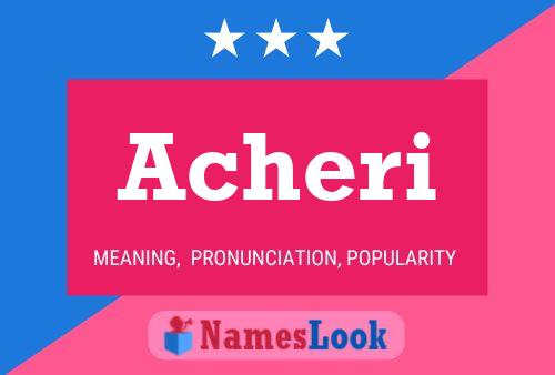 ملصق اسم Acheri