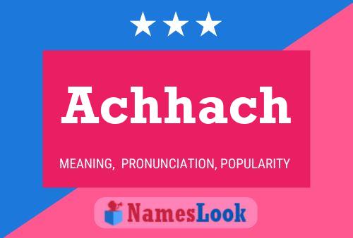 ملصق اسم Achhach