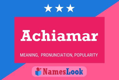 ملصق اسم Achiamar