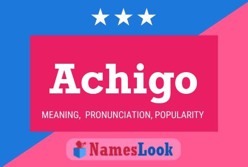 ملصق اسم Achigo