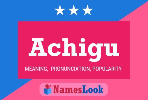 ملصق اسم Achigu