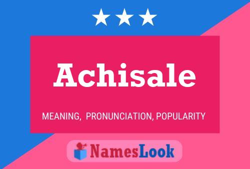 ملصق اسم Achisale