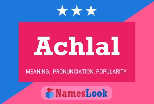 ملصق اسم Achlal