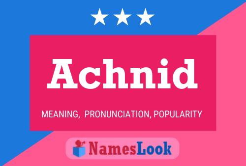 ملصق اسم Achnid