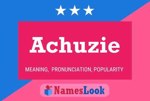 ملصق اسم Achuzie