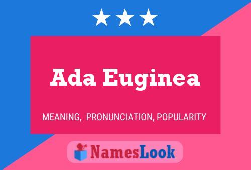 ملصق اسم Ada Euginea