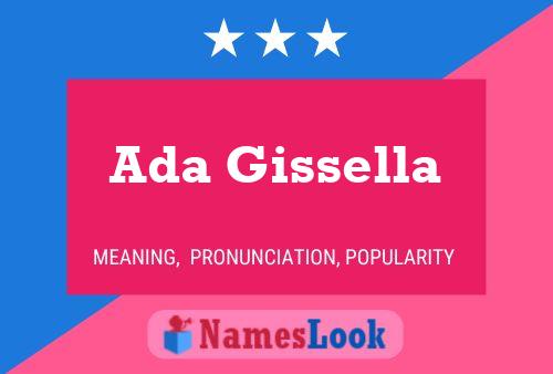 ملصق اسم Ada Gissella