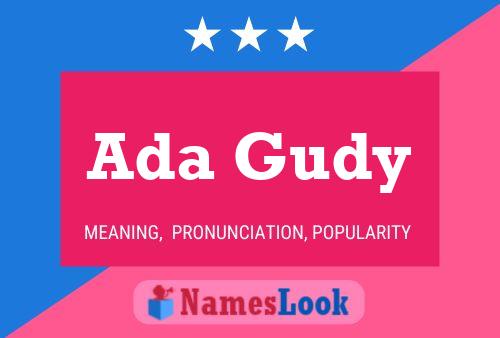 ملصق اسم Ada Gudy