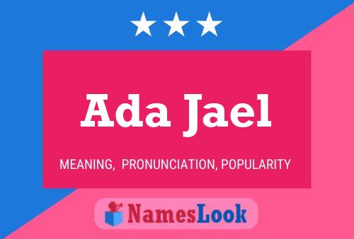 ملصق اسم Ada Jael