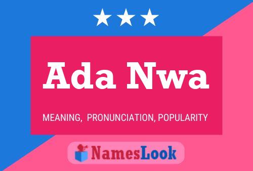 ملصق اسم Ada Nwa