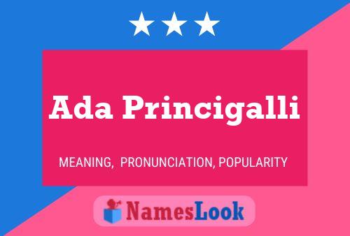 ملصق اسم Ada Princigalli