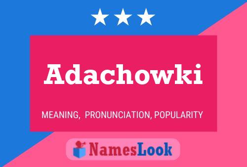 ملصق اسم Adachowki