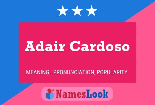 ملصق اسم Adair Cardoso