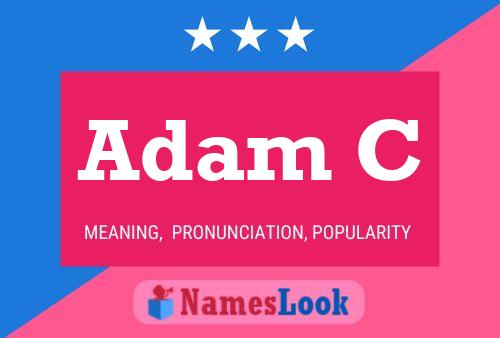 ملصق اسم Adam C