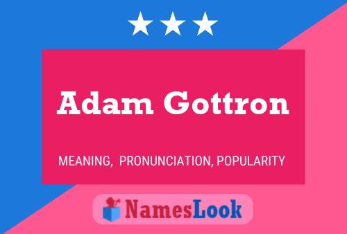 ملصق اسم Adam Gottron