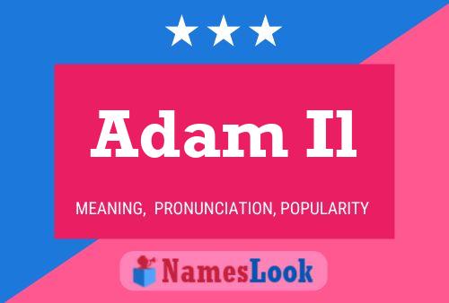 ملصق اسم Adam Il