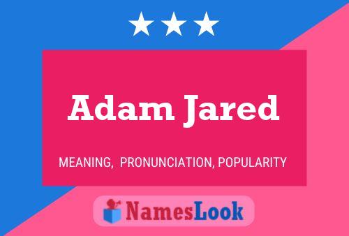 ملصق اسم Adam Jared