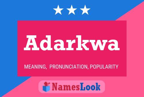 ملصق اسم Adarkwa