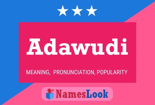 ملصق اسم Adawudi