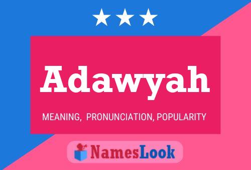 ملصق اسم Adawyah