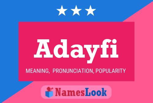 ملصق اسم Adayfi