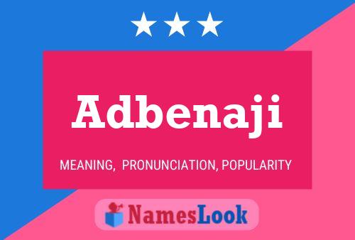 ملصق اسم Adbenaji