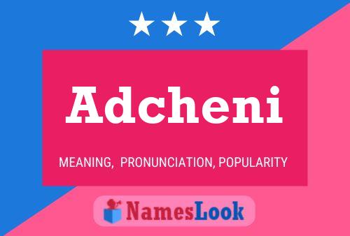 ملصق اسم Adcheni