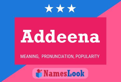 ملصق اسم Addeena