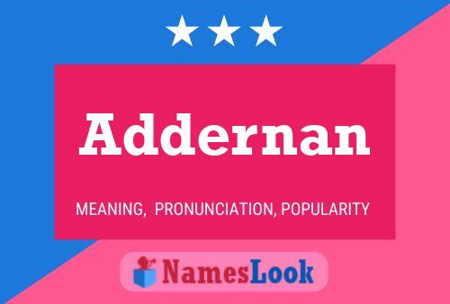 ملصق اسم Addernan