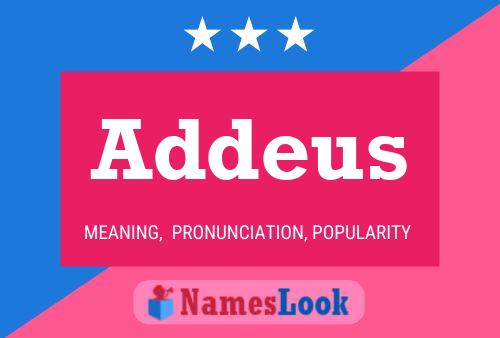 ملصق اسم Addeus