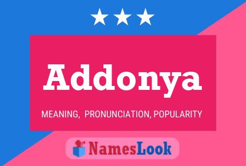 ملصق اسم Addonya