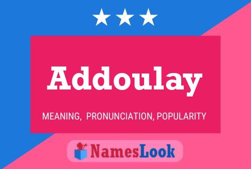 ملصق اسم Addoulay