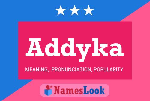 ملصق اسم Addyka