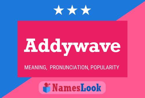 ملصق اسم Addywave