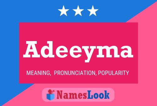 ملصق اسم Adeeyma