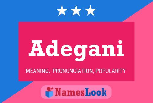 ملصق اسم Adegani