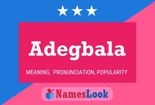 ملصق اسم Adegbala