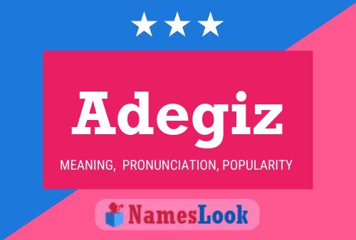 ملصق اسم Adegiz