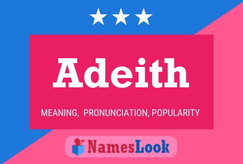 ملصق اسم Adeith