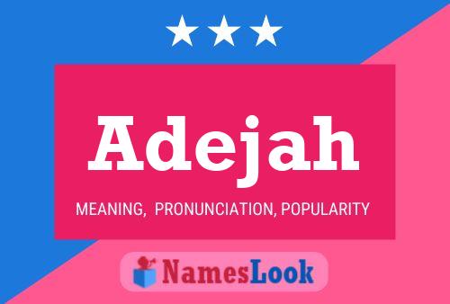 ملصق اسم Adejah