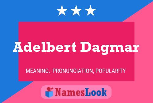 ملصق اسم Adelbert Dagmar