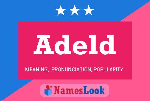 ملصق اسم Adeld