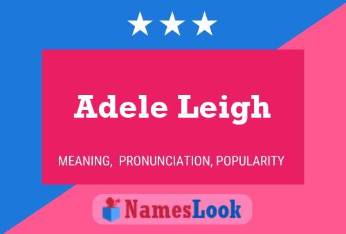 ملصق اسم Adele Leigh