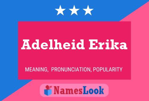 ملصق اسم Adelheid Erika