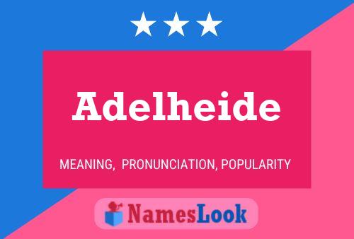 ملصق اسم Adelheide