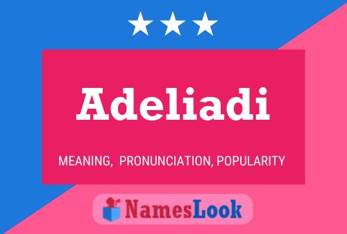 ملصق اسم Adeliadi