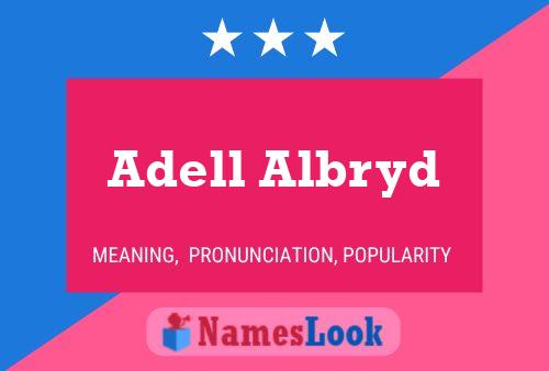 ملصق اسم Adell Albryd