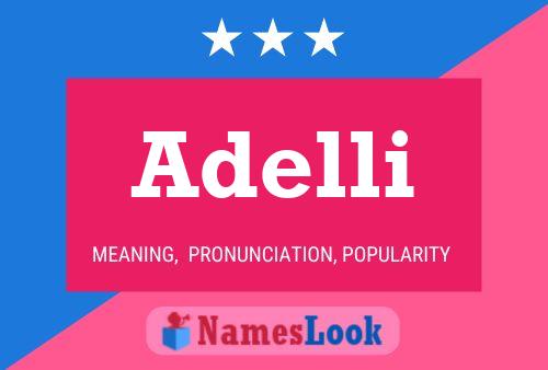 ملصق اسم Adelli