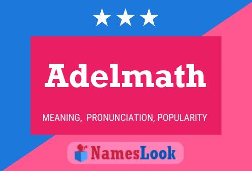 ملصق اسم Adelmath