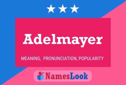 ملصق اسم Adelmayer